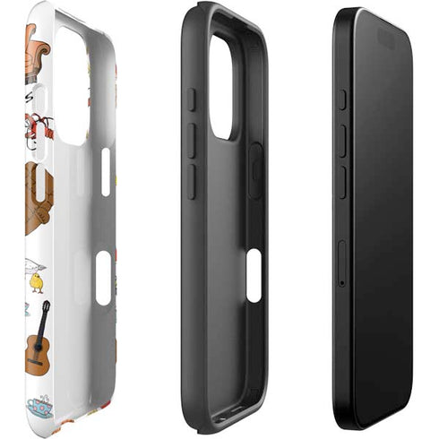Warner Bros Classic FRIENDS Icons iPhone 16 Pro Impact Case